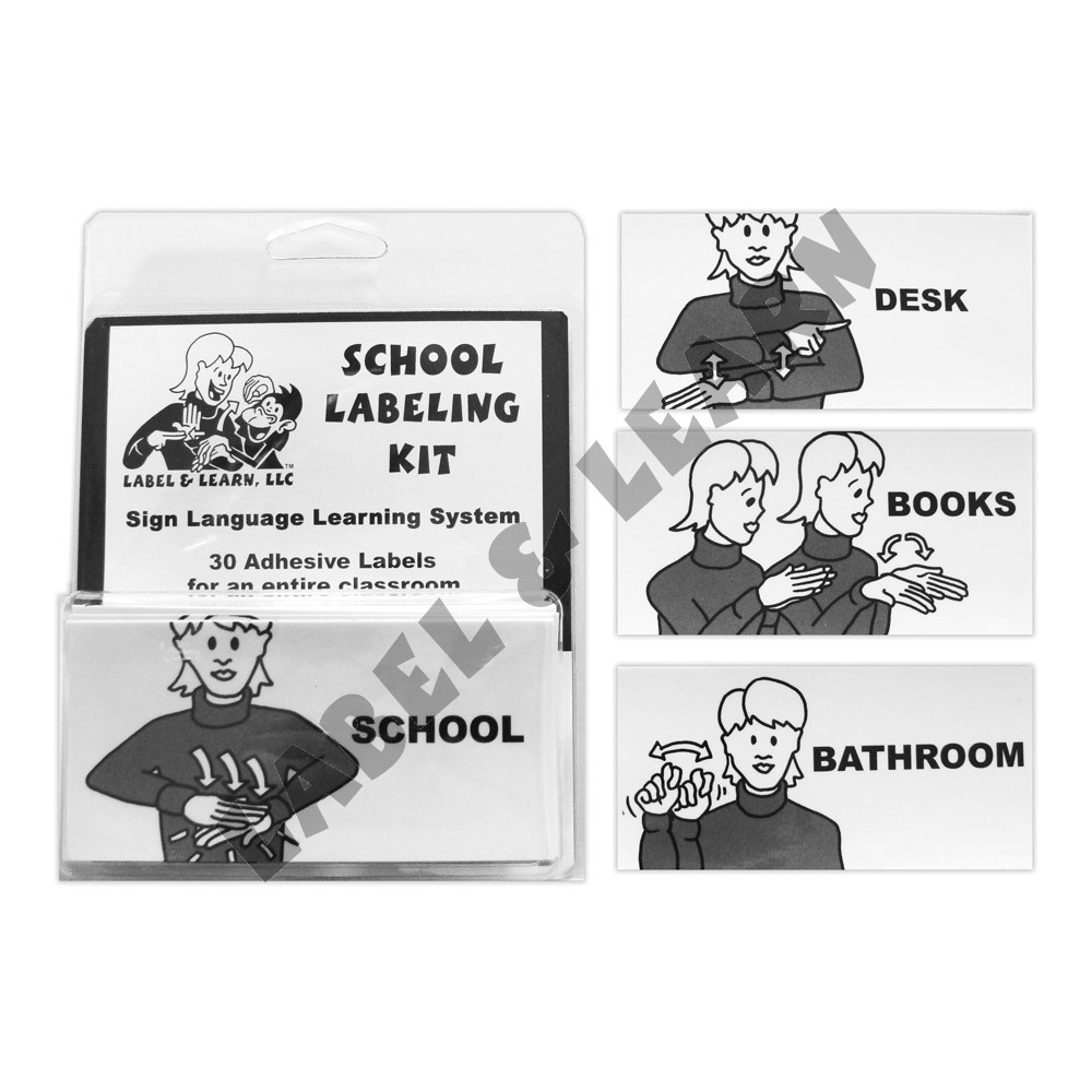 Basic ASL School Labeling Kit