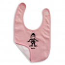 Pink ASL More Baby Bib